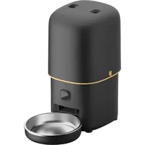 Dispensador de Alimentos Sate para Gatos Smart AMSPF021 - Preto