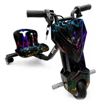 Triciclo Elétrico Hye HY-TR01 6.5" 150W - Preto e Vermelho