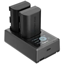 Kit Carregador e Bateria Smallrig LP-E6NH 3821 - 2040MAH - USB-C/USB - Recarregável - Preto