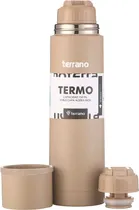 Garrafa Térmica Terrano Bala 750ML 2022472 - Areia