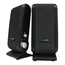 Speaker Satellite s-001 Con 2W/Sistema 2.0 - Negro