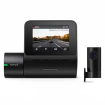 Kit Câmera para Carro Xiaomi 70MAI Dash Cam A200-1 Tela 2" Full HD + Câmera Traseira - Preto