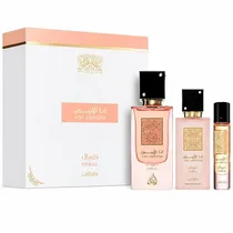 Kit de Perfume Lataffa Ana Abiyedh Coral Edp Feminino - 100ML+12ML+50ML