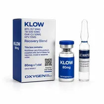 Peptideo Klow 80MG Oxygenkw (1 Vial + Agua 2ML)