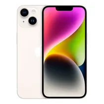 Apple iPhone 14 128GB LL Tela Super Retina XDR 6.1 Dual Cam 12+12MP/12MP Ios 16 Starlight - Swap 'Grade C' (Esim)(1 Mês Garantia)