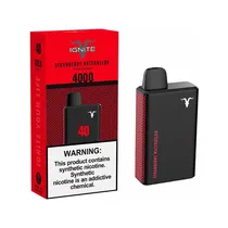 Vaper Ignite V40 4000 Puff Morango e Melancia
