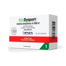 Botox Dysport 500UNITS Toxina Botulínica Vermelho BR