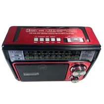Radio Portátil Ecopower EP-F35B Azul USB/SD/FM/AM