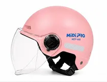 Capacete Midi Pro MDP-668 Rosa