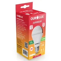 Lampa Superled Ourolux 6500K 12W Bivolt Branco