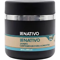 Contêiner Térmico Nativo Japepo - Preto 590ML