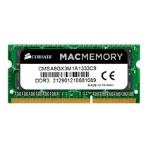 Memória Ram Corsair Valueselect 8GB DDR3 1600MT/s para Notebook - CMSA8GX3M1A1333C9