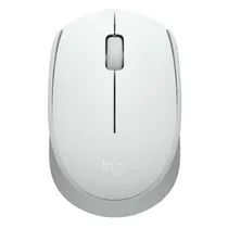Mouse Logitech M170 - Sem Fio - 1000 Dpi - 3 Botões - Branco