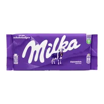 Barra Chocolate Milka Ao Leite 100G