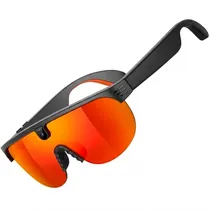 Oculos Smartfy SGL010 Horizon X Ai BT/ Wifi/ 8MP/ Mic Preto/ Laranja