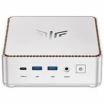 Mini PC Kamrui Hyper H2 Intel Core i5 14450HX de 2.4GHZ / 16GB de Ram / 512GB SSD / WIN11PRO - Prata