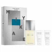 Kit de Perfume Issey Miyake L'Eau Pour Homme Gel + After Edt Masculino - 125ML/50ML/50ML