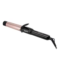Modelador de Cachos Quanta QTOC320 - 48W - 210°C - Cerâmica - Bivolt - Preto e Rose