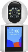 Câmera de Segurança Satellite A-CAM011M HD Wifi - Branco