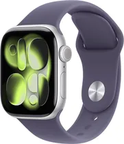 Apple Watch S11 (GPS) Caixa Alumínio Silver 42MM Pulseira Esportiva Purple Fog s/M MEU64LW
