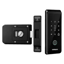 Fechadura Digital Satellite SL-60 Touch e Cartão Rfid - Preto