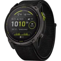 Relogio GPS Garmin Enduro 3 Solar Sapphire 51MM - Carbon Gray DLC Titanium/Black (010-02751-00)
