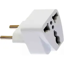 Adaptador para Tomada Padrão Brasileiro - Branco