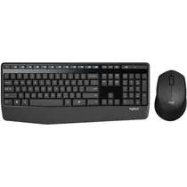 Teclado + Mouse Wireless Logitech MK345 - Black (Espanhol)