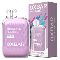 Oxbar X15K Strawberry Peach Ice 15000 Puffs