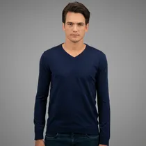 Suéter Zahe ZHM1 003 Masculino - Marino