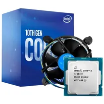 Processador Cpu Intel Core i5-10400 - Hexa-Core - com Cooler - LGA 1200 - 2.90GHZ - 12 MB