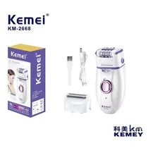 Depiladora Kemei KM-2668 2 En 1