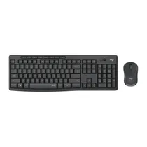 Logitech Teclado+Mouse Wireless MK295 920-009792 Esp Negro