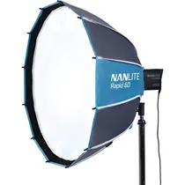 Softbox Nanlite SB-FM-RP60 Rapid 60 CM Pré-Montado - Preto/Azul