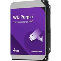 Disco Rígido de Vigilância Western Digital WD Purple 4 TB 5400 RPM (WD44PURZ)