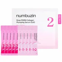 Sérum Facial Numbuzin Rose PDRN Collagen Plumping Serum Duo - 10 Unidades