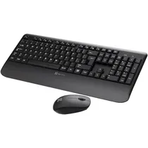 Kit Mouse e Teclado Klip Xtreme Keyroll KCK-300S - 1200 Dpi - Espanhol - Preto