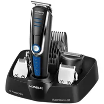 Cortador de Pelo Y Barba Mondial BG-03 Bi Volt Super Groom 10