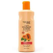 Maake Hand & Body Lotion Con Iluminador Papaya 200ML
