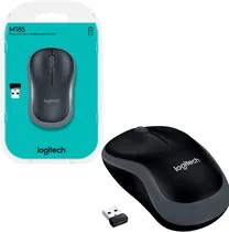 Mouse Logitech M185 2.4GHZ USB Gray 910-002225