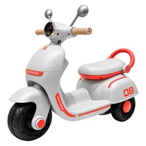 Moto Elétrica Infantil Hye HYE-MB001 Vespa 5 KM/H - Laranja