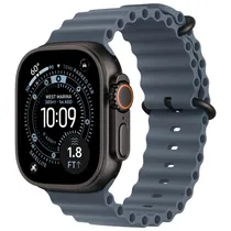 Apple Watch Ultra 3 MF254LW/A - Bluetooth - Wi-Fi + e-Sim - 49MM - GPS - Black Titanium/Anchor Blue Ocean Band