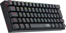 Teclado Redragon Dragonborn Mechanical K630RGB Ingles Switch Red