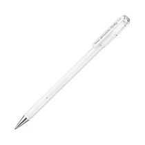 Bolígrafo Pentel Hybrid Milky 0.8 MM SM/K108-PW Blanco