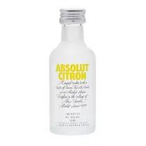 Vodka Absolut Citron Miniatura 50ML