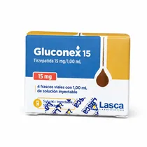 Tirzepatida Gluconex 15MG 4 Ampolas