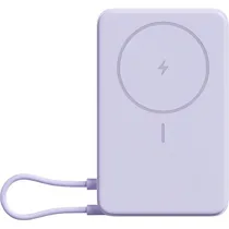 Carregador Portátil Xiaomi Magnético com Cabo 10.000 Mah 33 W - Roxo (BHR08PAGL)