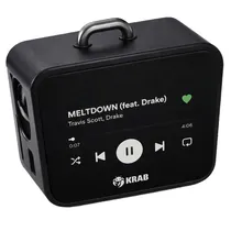 Fone de Ouvido Krab KBA698 - Bluetooth - Preto