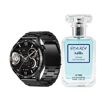 Smartwatch Gtide Kit Power Black+Perfume