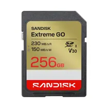 Tarjeta de Memoria SD Sandisk Extreme Go 230-150MB/s 256GB